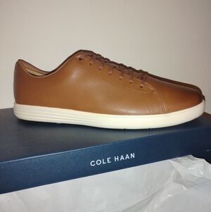 Cole Haan Men's Tan Leather Sneakers